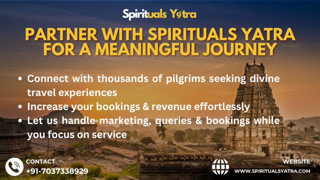 Partner with Spirituals Yatra for a Meaningful Journey